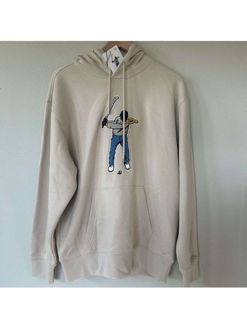 Eastside Golf Swingman Hoodie Men’s Medium Pumice Gray Pullover NWT